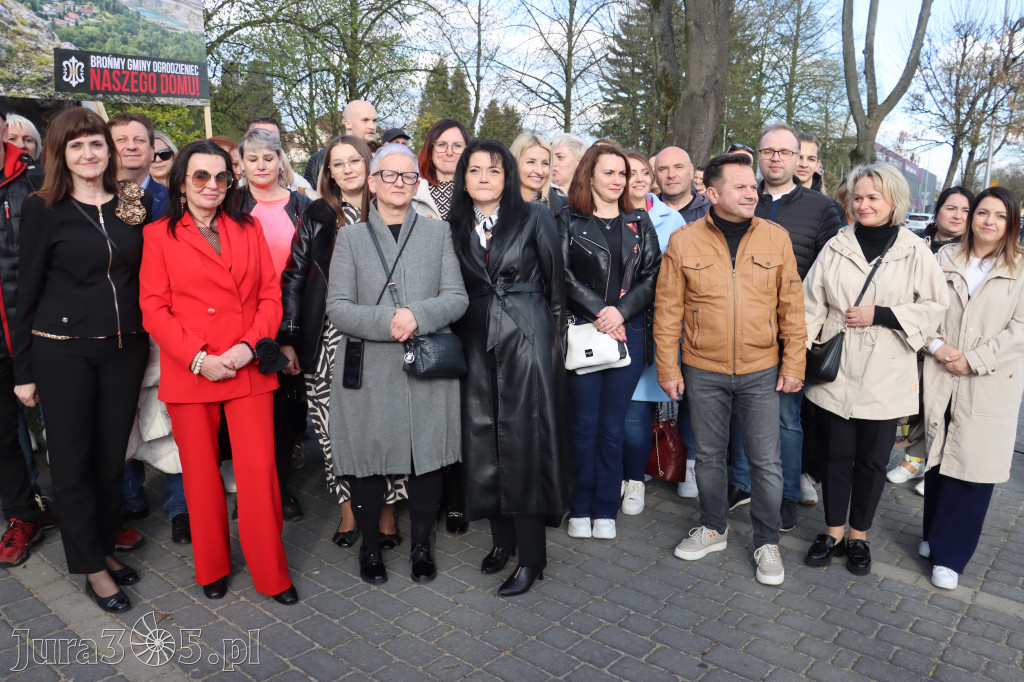 Fotorelacja: MISJA INTERWENCJA TVP3 Katowice w Zawierciu - NIE DLA KOPALNI