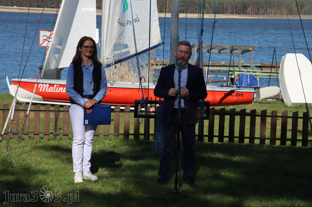 Fotorelacja: Uroczyste podniesienie Bandery PZŻ - otwarcie sezonu żeglarskiego 2026 w Poraju