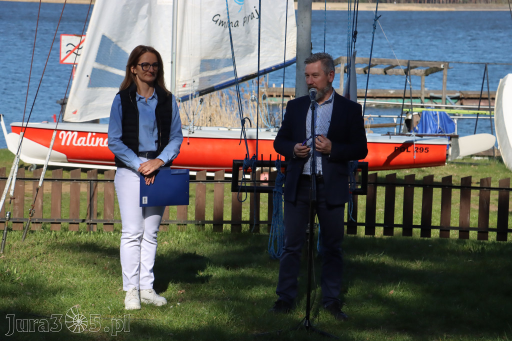Fotorelacja: Uroczyste podniesienie Bandery PZŻ - otwarcie sezonu żeglarskiego 2026 w Poraju