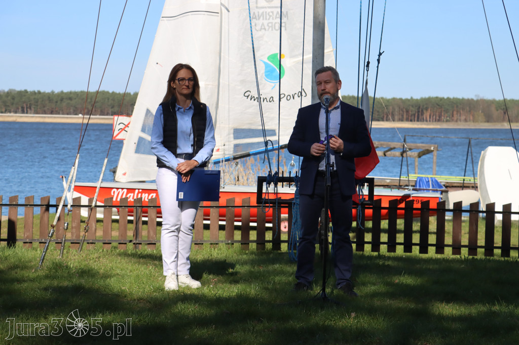 Fotorelacja: Uroczyste podniesienie Bandery PZŻ - otwarcie sezonu żeglarskiego 2026 w Poraju