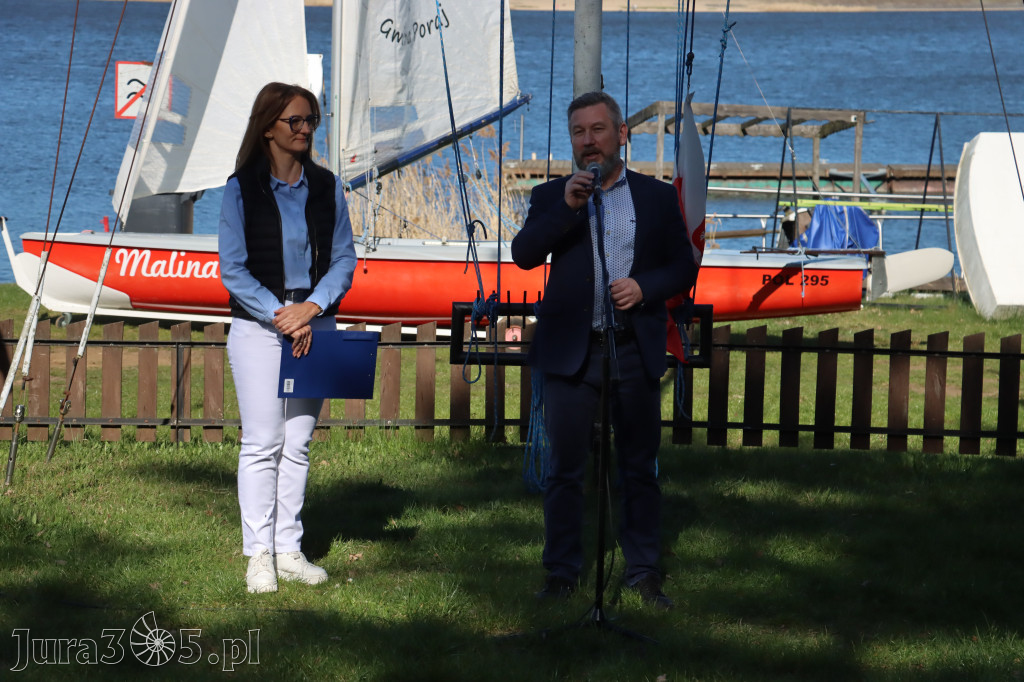 Fotorelacja: Uroczyste podniesienie Bandery PZŻ - otwarcie sezonu żeglarskiego 2026 w Poraju