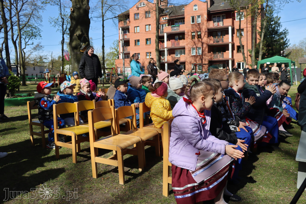 Fotorelacja: Powitanie partnerów projektu Erasmus+ w przedszkolu nr 1 w Zawierciu