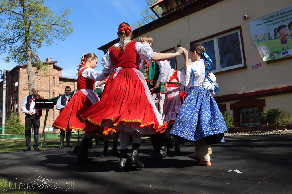 Fotorelacja: Powitanie partnerów projektu Erasmus+ w przedszkolu nr 1 w Zawierciu