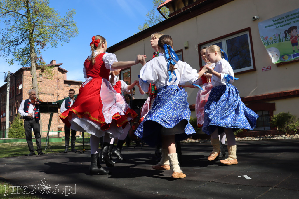 Fotorelacja: Powitanie partnerów projektu Erasmus+ w przedszkolu nr 1 w Zawierciu