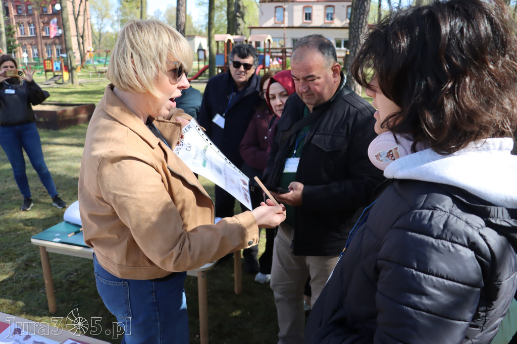 Fotorelacja: Powitanie partnerów projektu Erasmus+ w przedszkolu nr 1 w Zawierciu