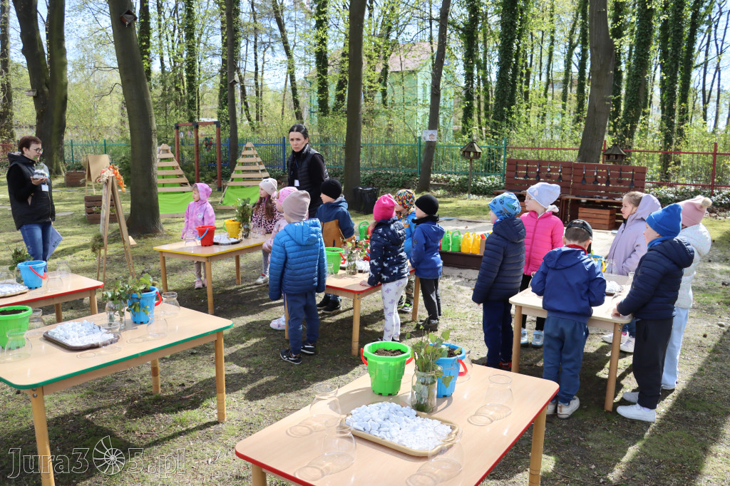 Fotorelacja: Powitanie partnerów projektu Erasmus+ w przedszkolu nr 1 w Zawierciu