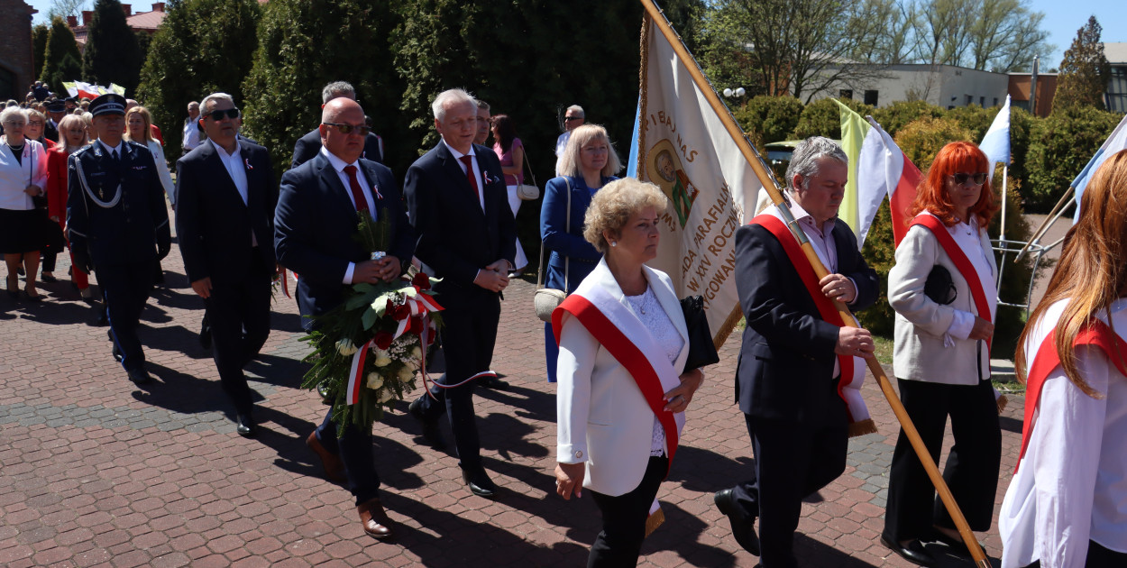 Fotorelacja: Święto Konstytucji 3 Maja w Myszkowie