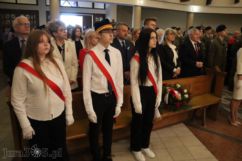 Fotorelacja: Święto Konstytucji 3 Maja w Myszkowie