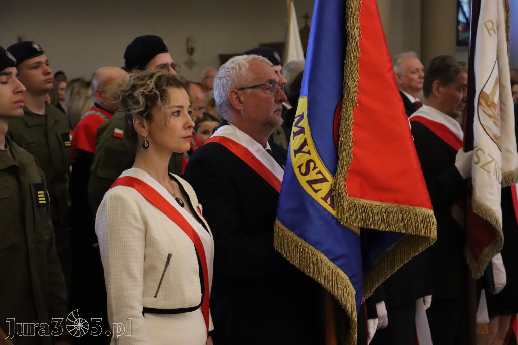 Fotorelacja: Święto Konstytucji 3 Maja w Myszkowie