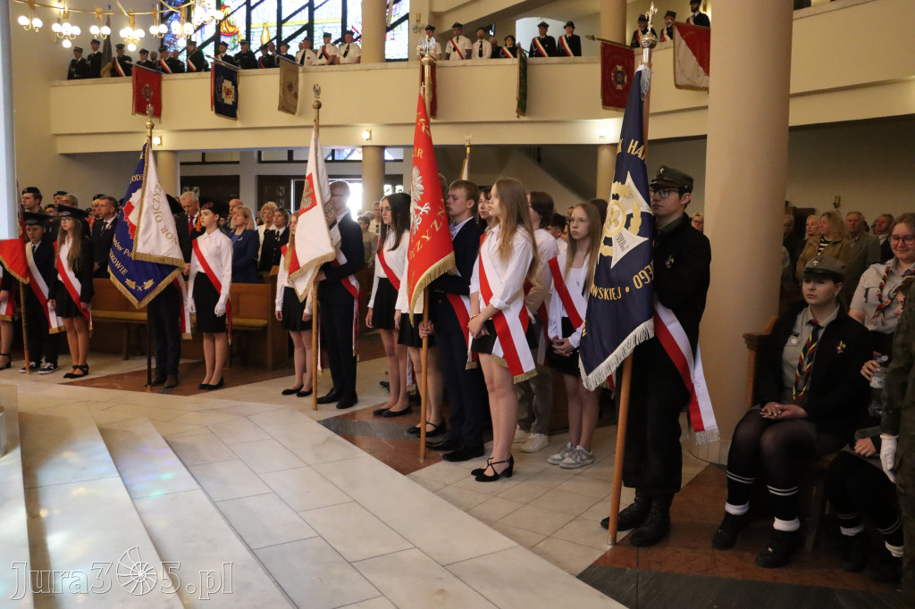 Fotorelacja: Święto Konstytucji 3 Maja w Myszkowie