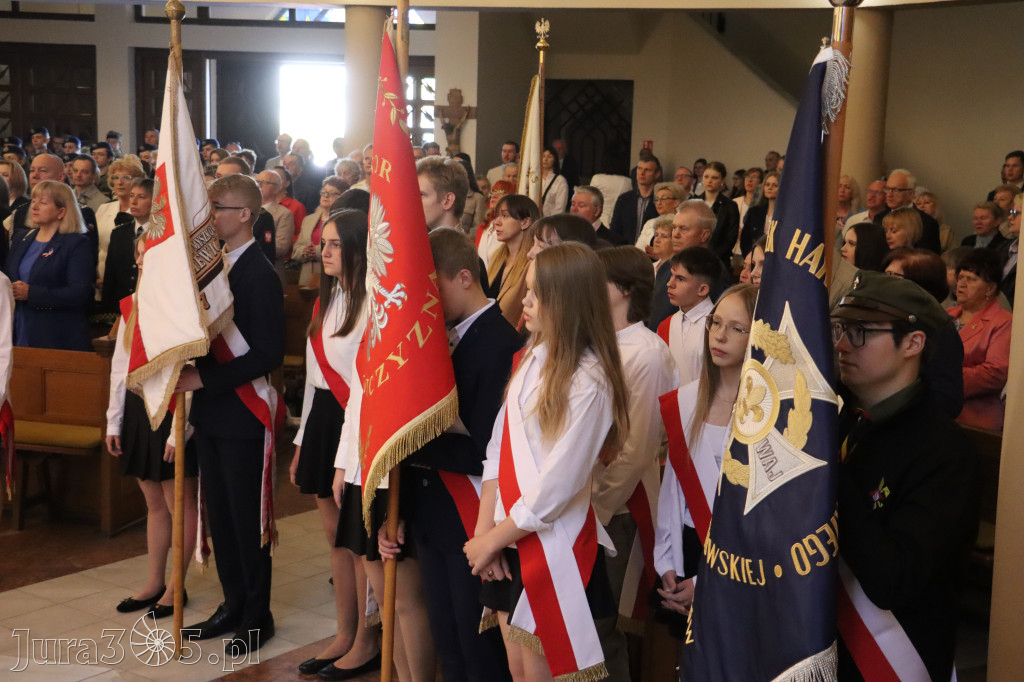 Fotorelacja: Święto Konstytucji 3 Maja w Myszkowie