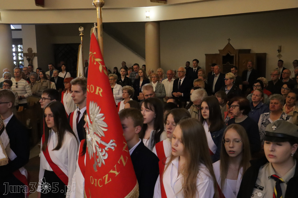 Fotorelacja: Święto Konstytucji 3 Maja w Myszkowie