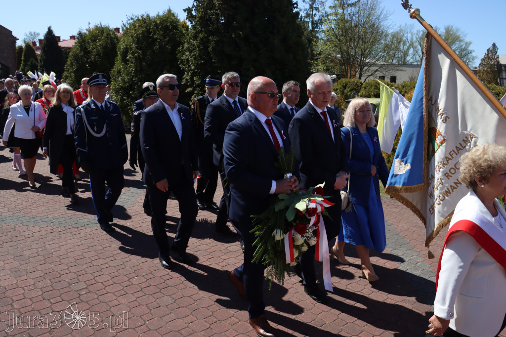 Fotorelacja: Święto Konstytucji 3 Maja w Myszkowie