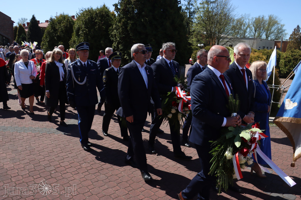 Fotorelacja: Święto Konstytucji 3 Maja w Myszkowie