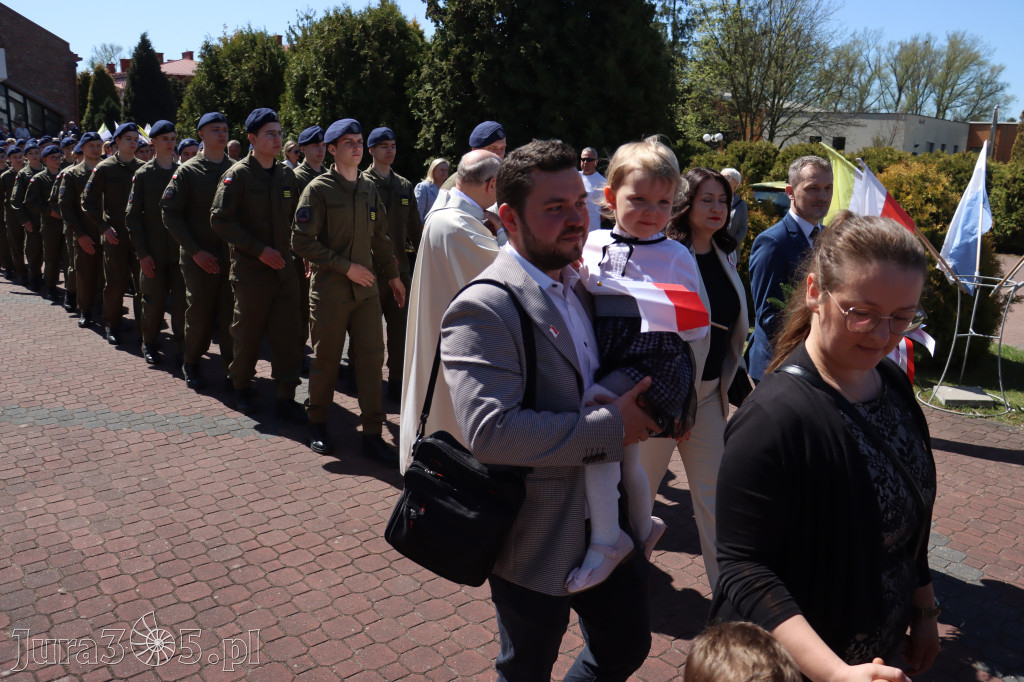 Fotorelacja: Święto Konstytucji 3 Maja w Myszkowie