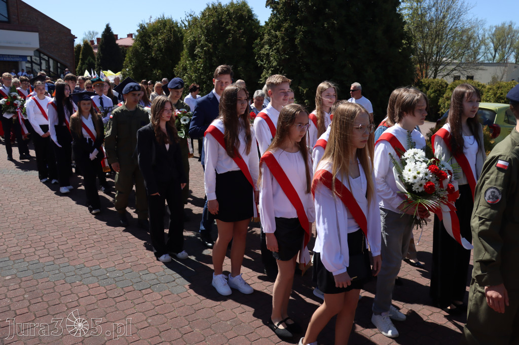 Fotorelacja: Święto Konstytucji 3 Maja w Myszkowie