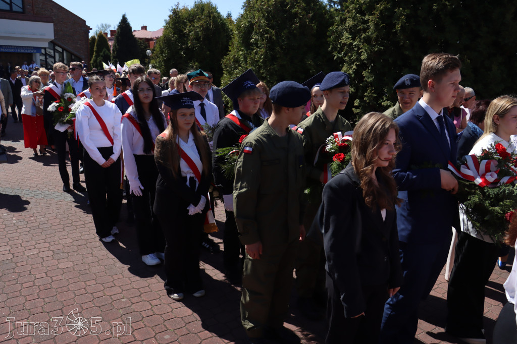 Fotorelacja: Święto Konstytucji 3 Maja w Myszkowie