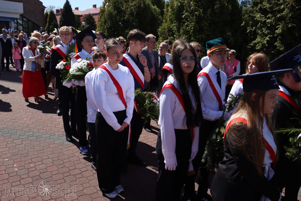 Fotorelacja: Święto Konstytucji 3 Maja w Myszkowie