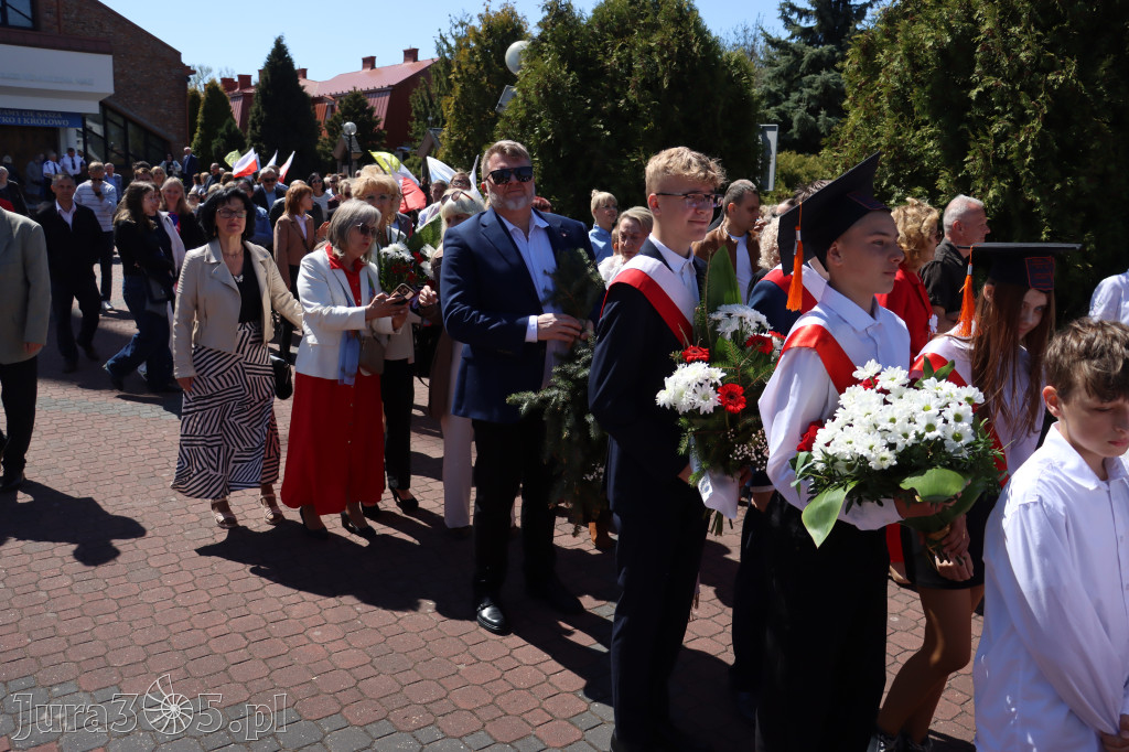 Fotorelacja: Święto Konstytucji 3 Maja w Myszkowie