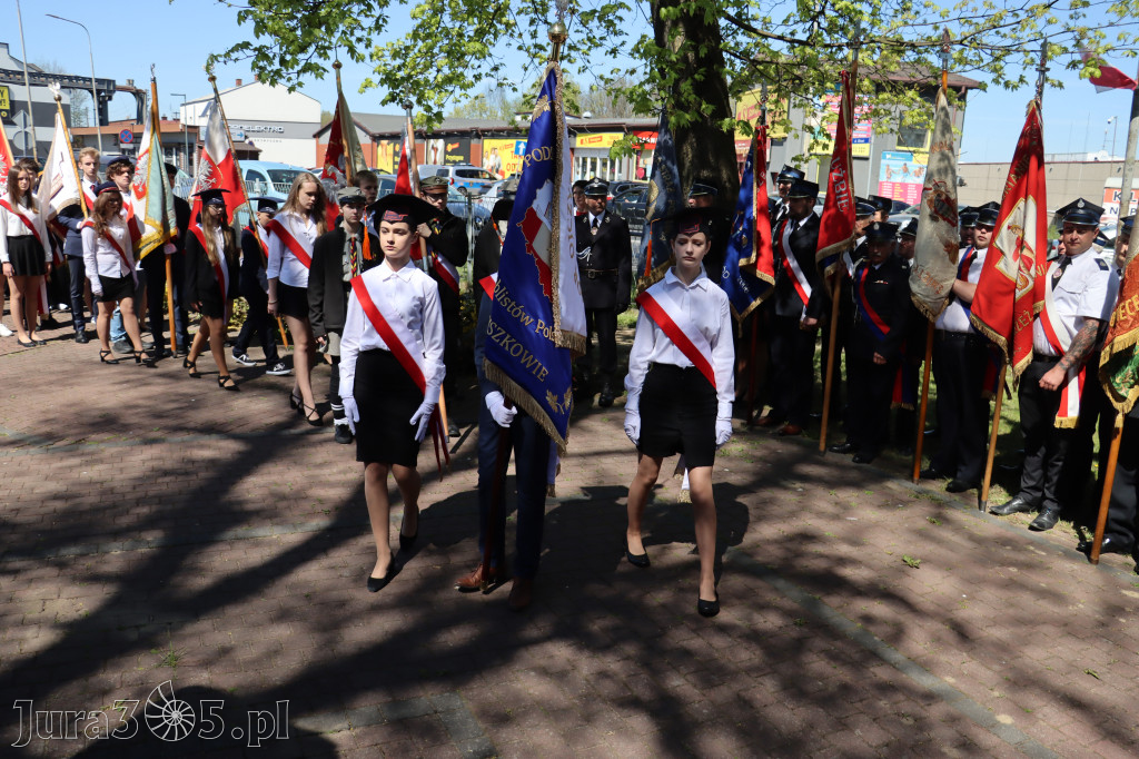Fotorelacja: Święto Konstytucji 3 Maja w Myszkowie