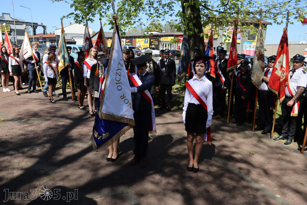 Fotorelacja: Święto Konstytucji 3 Maja w Myszkowie