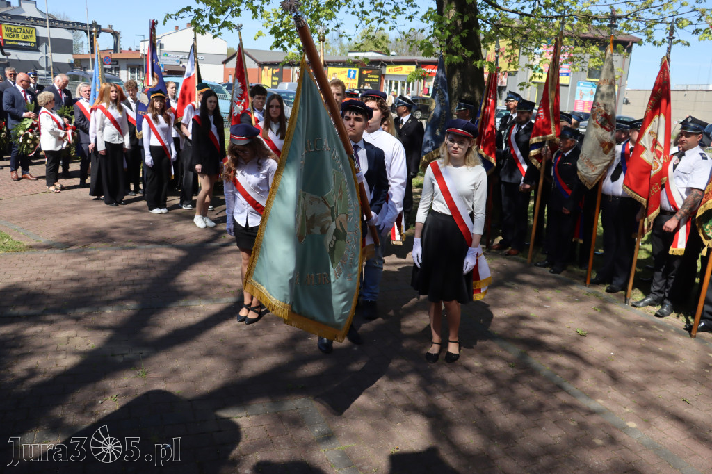 Fotorelacja: Święto Konstytucji 3 Maja w Myszkowie