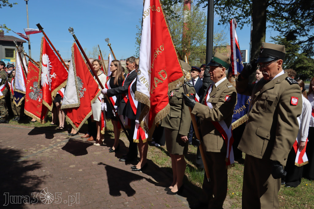 Fotorelacja: Święto Konstytucji 3 Maja w Myszkowie