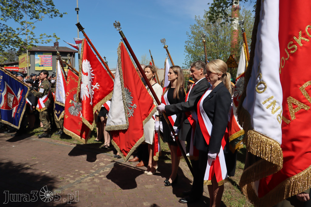 Fotorelacja: Święto Konstytucji 3 Maja w Myszkowie