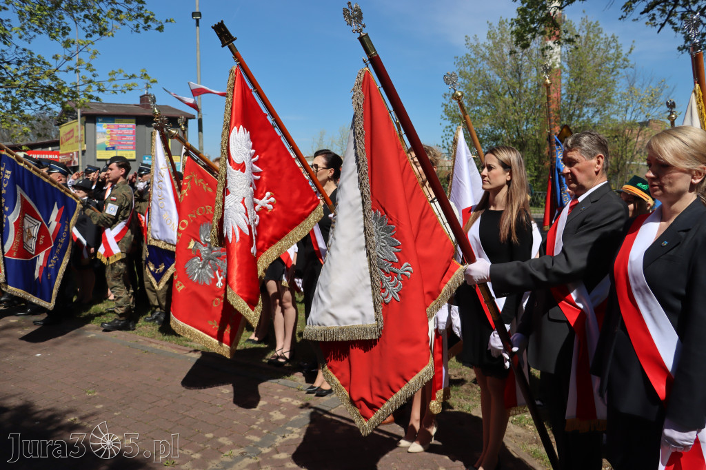 Fotorelacja: Święto Konstytucji 3 Maja w Myszkowie
