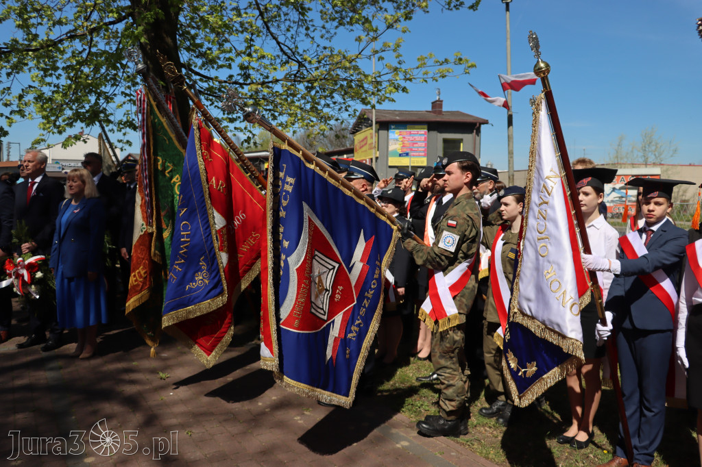Fotorelacja: Święto Konstytucji 3 Maja w Myszkowie
