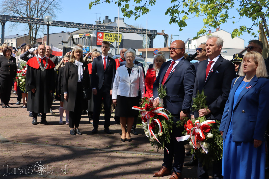 Fotorelacja: Święto Konstytucji 3 Maja w Myszkowie
