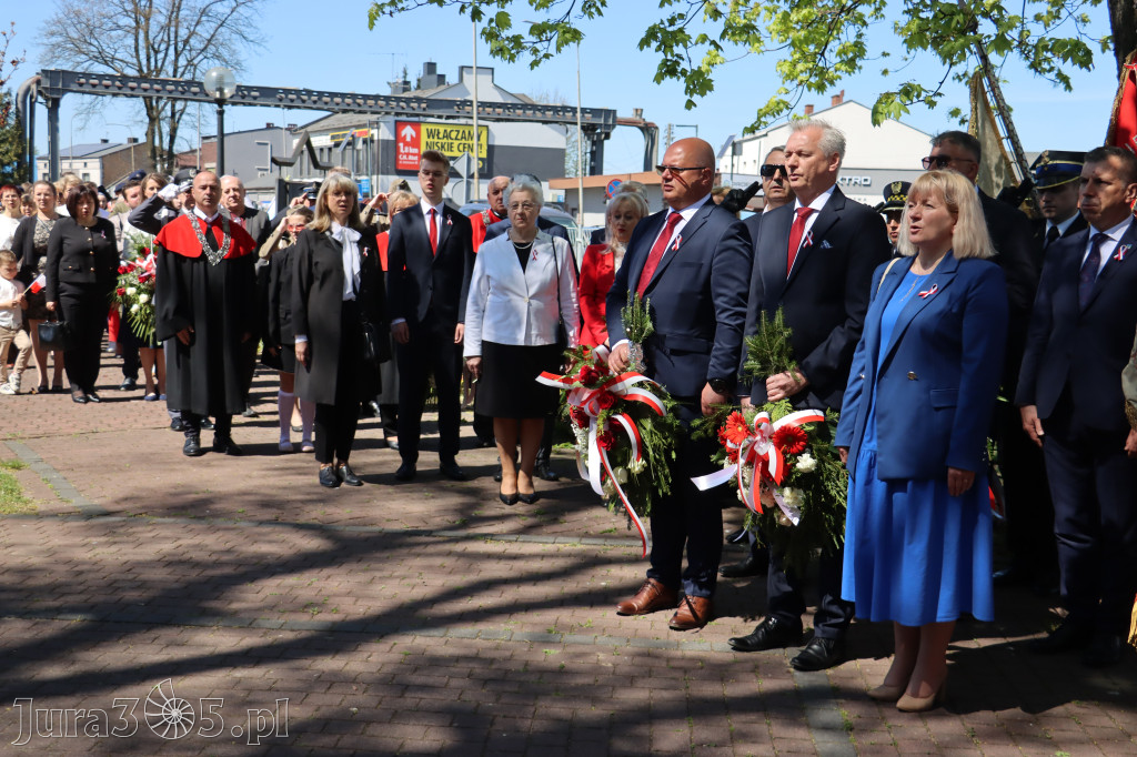 Fotorelacja: Święto Konstytucji 3 Maja w Myszkowie