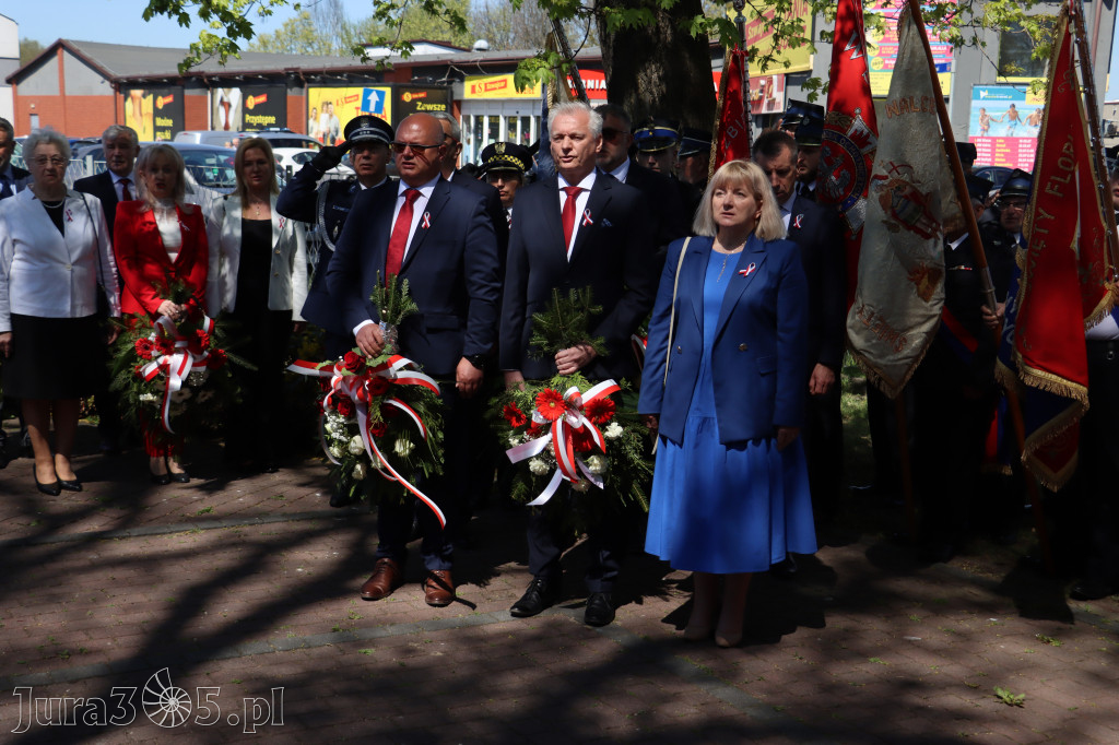 Fotorelacja: Święto Konstytucji 3 Maja w Myszkowie
