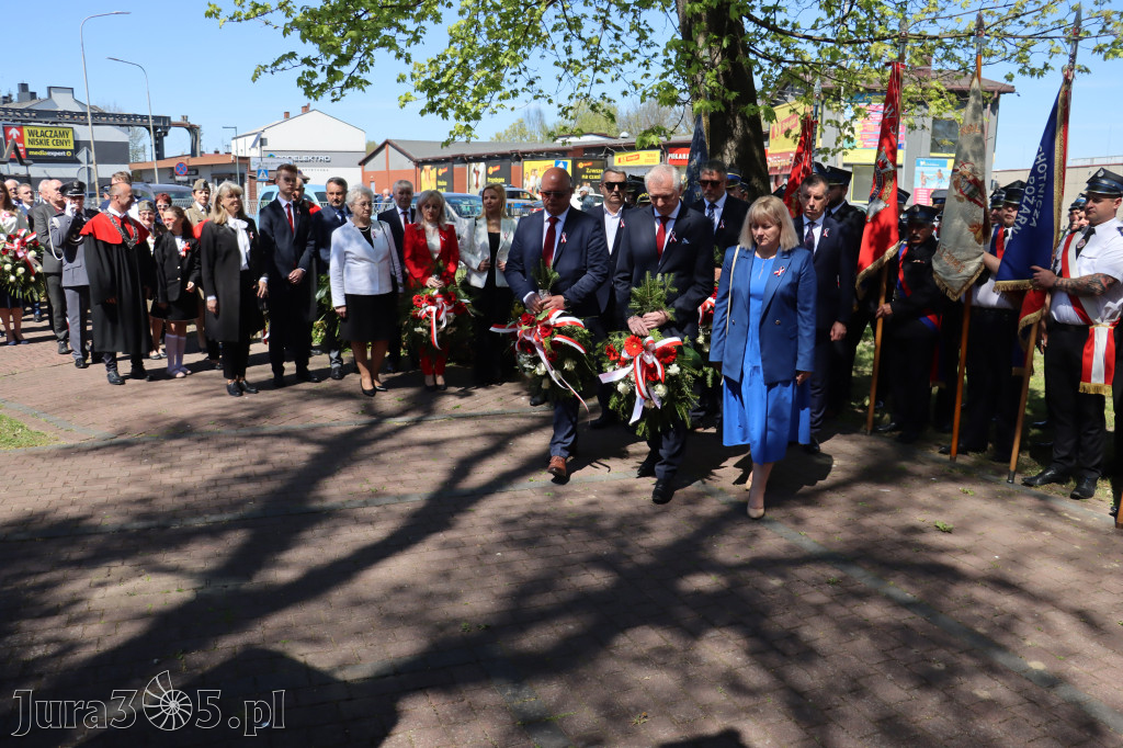 Fotorelacja: Święto Konstytucji 3 Maja w Myszkowie
