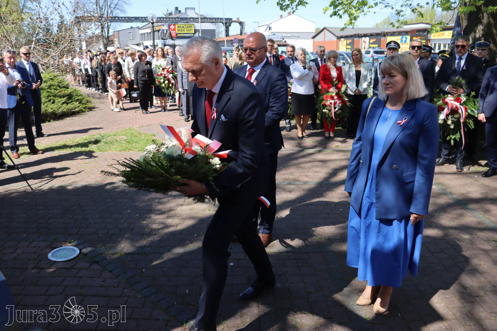 Fotorelacja: Święto Konstytucji 3 Maja w Myszkowie