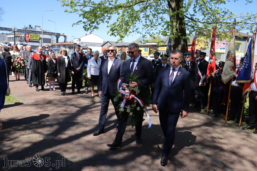 Fotorelacja: Święto Konstytucji 3 Maja w Myszkowie