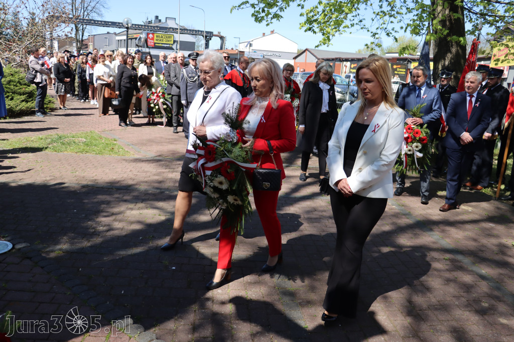 Fotorelacja: Święto Konstytucji 3 Maja w Myszkowie