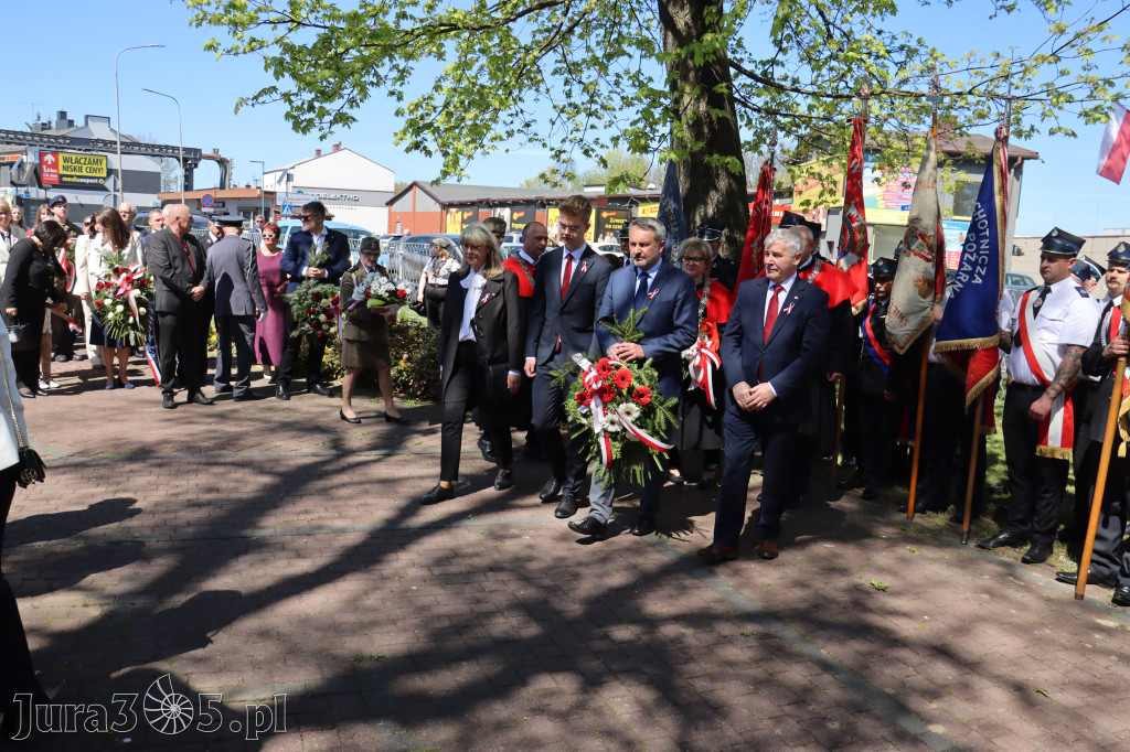 Fotorelacja: Święto Konstytucji 3 Maja w Myszkowie