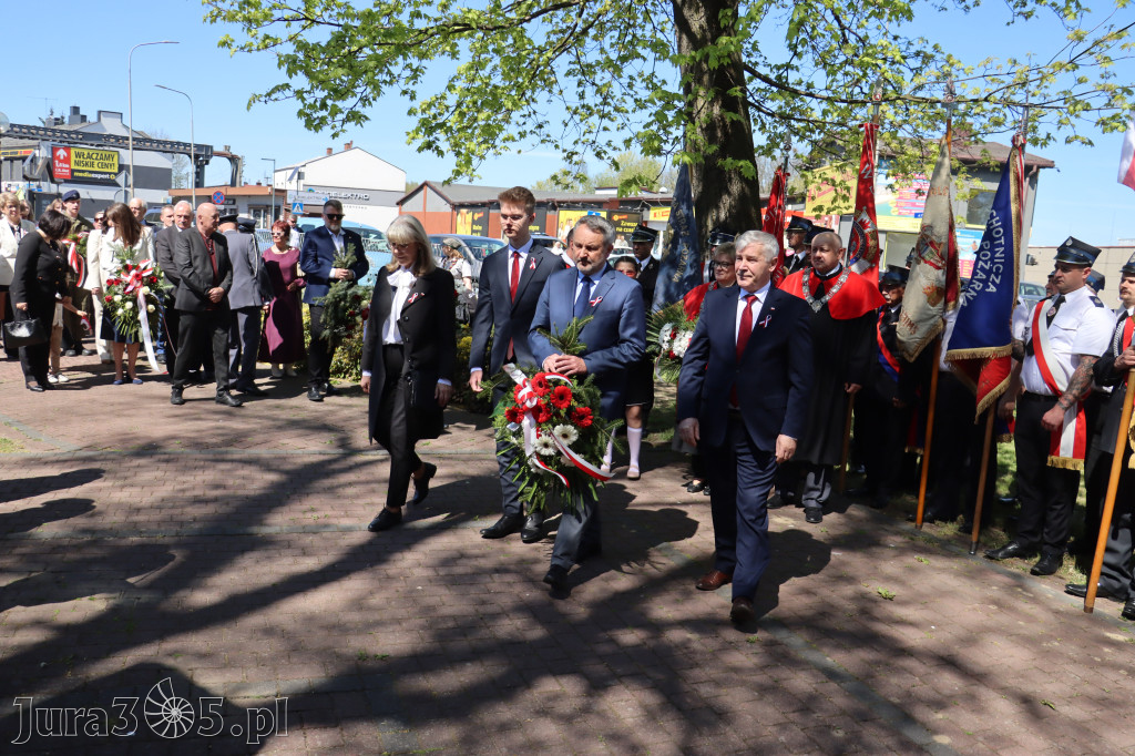 Fotorelacja: Święto Konstytucji 3 Maja w Myszkowie