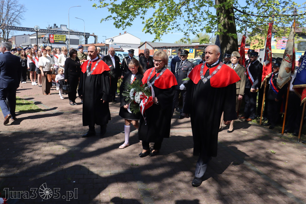 Fotorelacja: Święto Konstytucji 3 Maja w Myszkowie