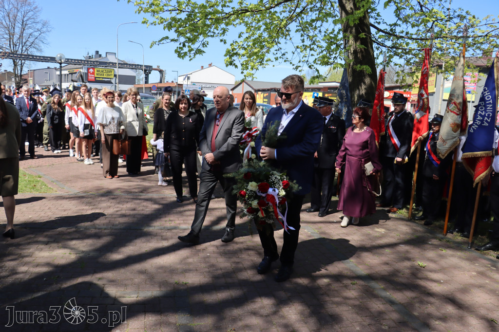 Fotorelacja: Święto Konstytucji 3 Maja w Myszkowie