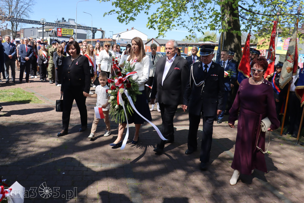 Fotorelacja: Święto Konstytucji 3 Maja w Myszkowie