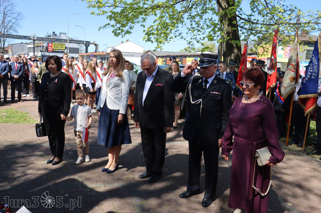 Fotorelacja: Święto Konstytucji 3 Maja w Myszkowie