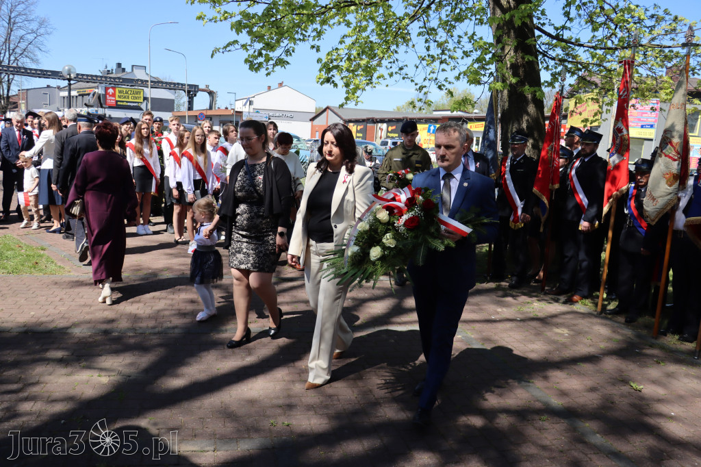Fotorelacja: Święto Konstytucji 3 Maja w Myszkowie