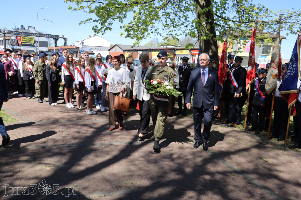 Fotorelacja: Święto Konstytucji 3 Maja w Myszkowie