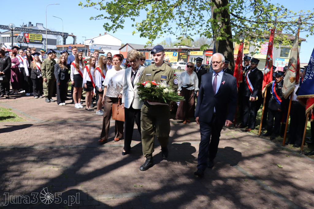 Fotorelacja: Święto Konstytucji 3 Maja w Myszkowie