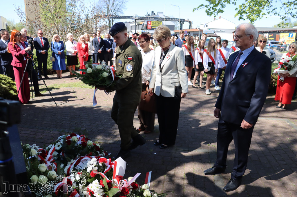 Fotorelacja: Święto Konstytucji 3 Maja w Myszkowie