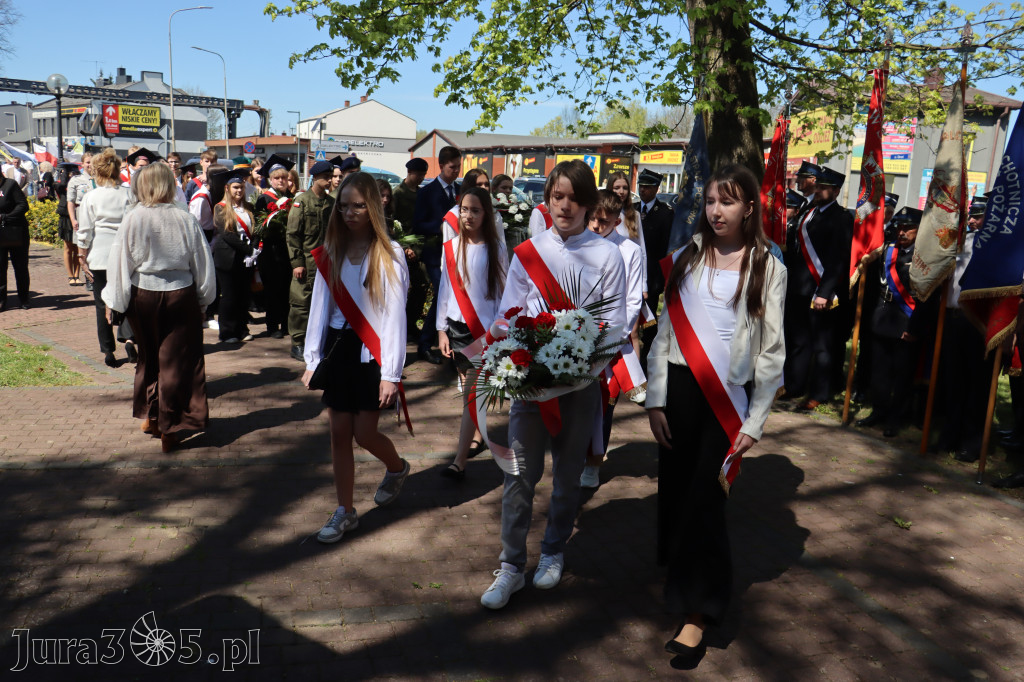 Fotorelacja: Święto Konstytucji 3 Maja w Myszkowie