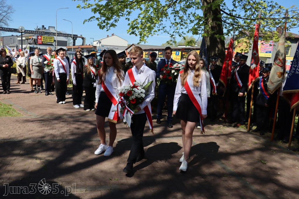 Fotorelacja: Święto Konstytucji 3 Maja w Myszkowie