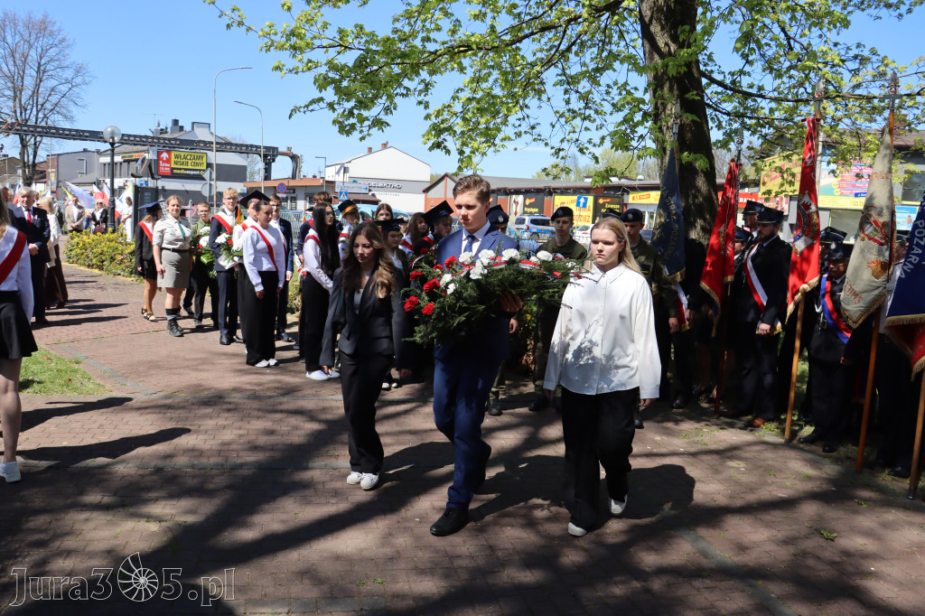 Fotorelacja: Święto Konstytucji 3 Maja w Myszkowie